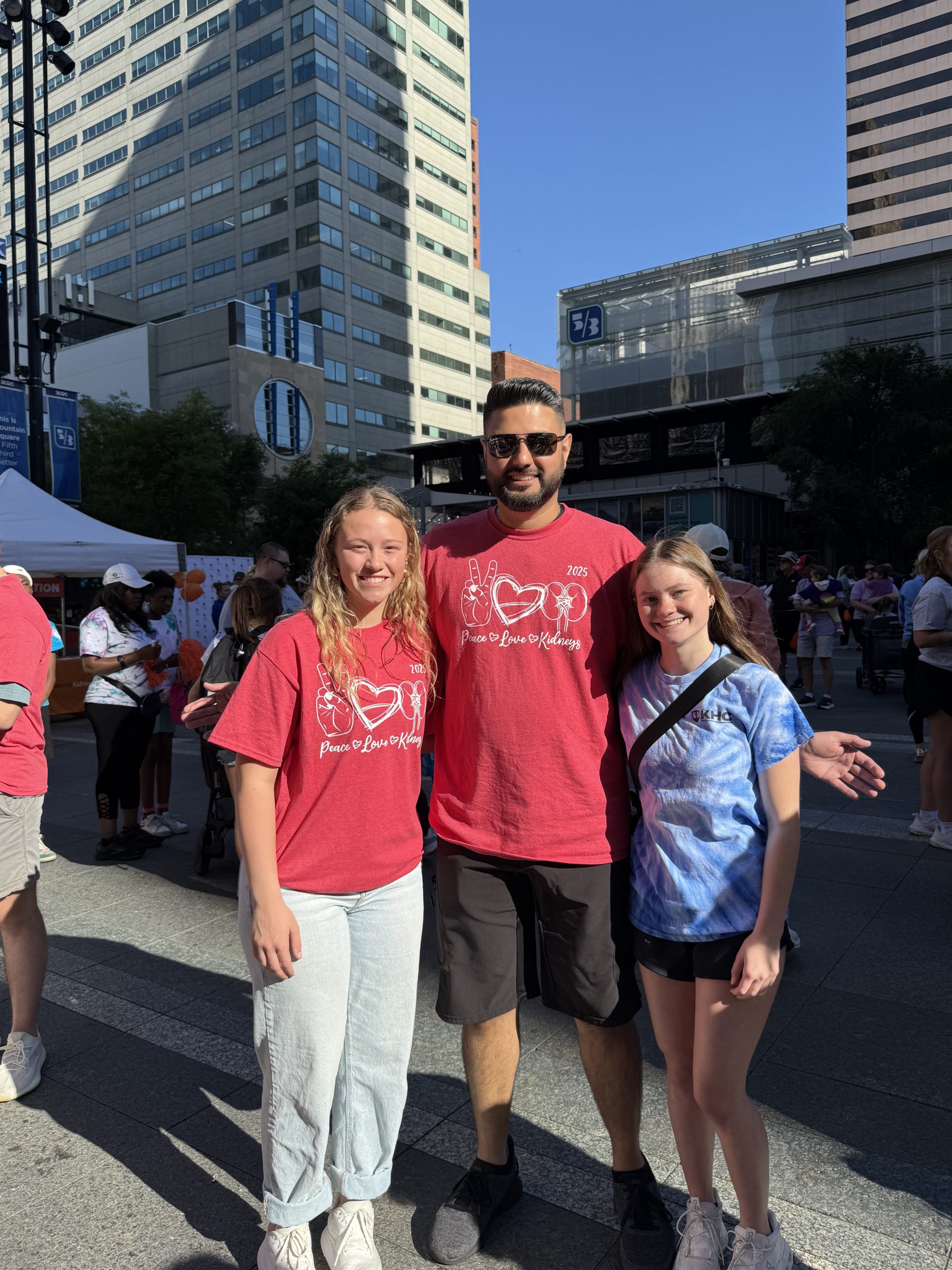 Lang with KHC and Emily